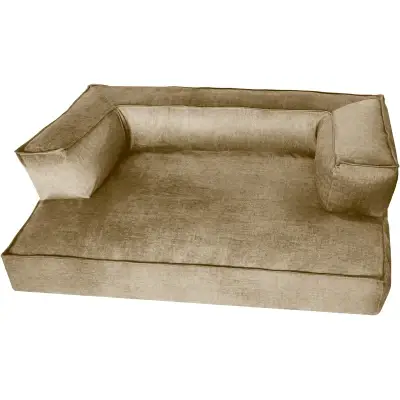 GAMARQ Sofá Antimanchas Eva Soft Grande 120*80*38 ORO