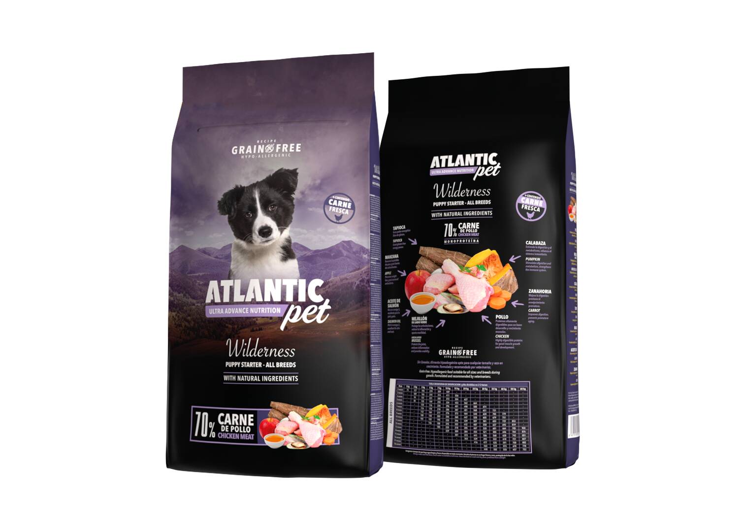 ATLANTICPET ULTRA WILDERNESS PUPPY-STARTER 12 KILOS.