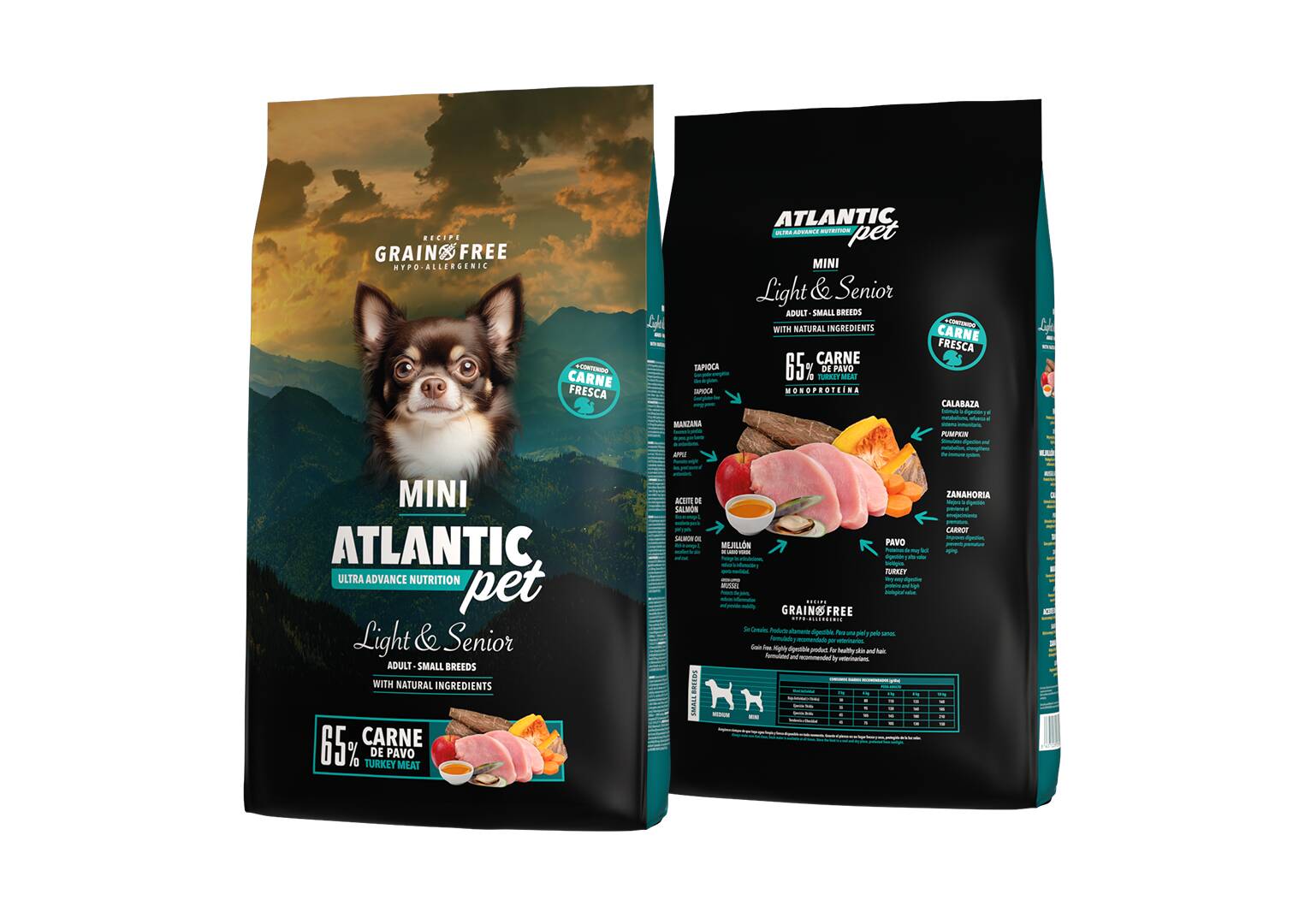 ATLANTICPET ULTRA MINI LIGHT & SENIOR 1.5 KG