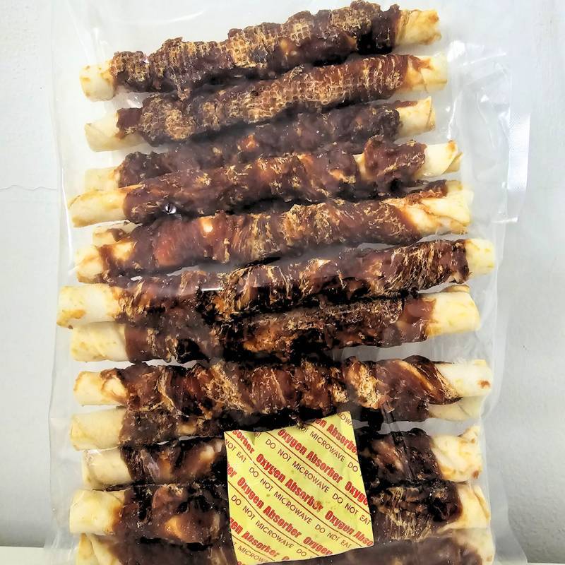 Snack Natural de Palito de piel con Pollo ATP 15 unid. TALLA XL 1 kg.
