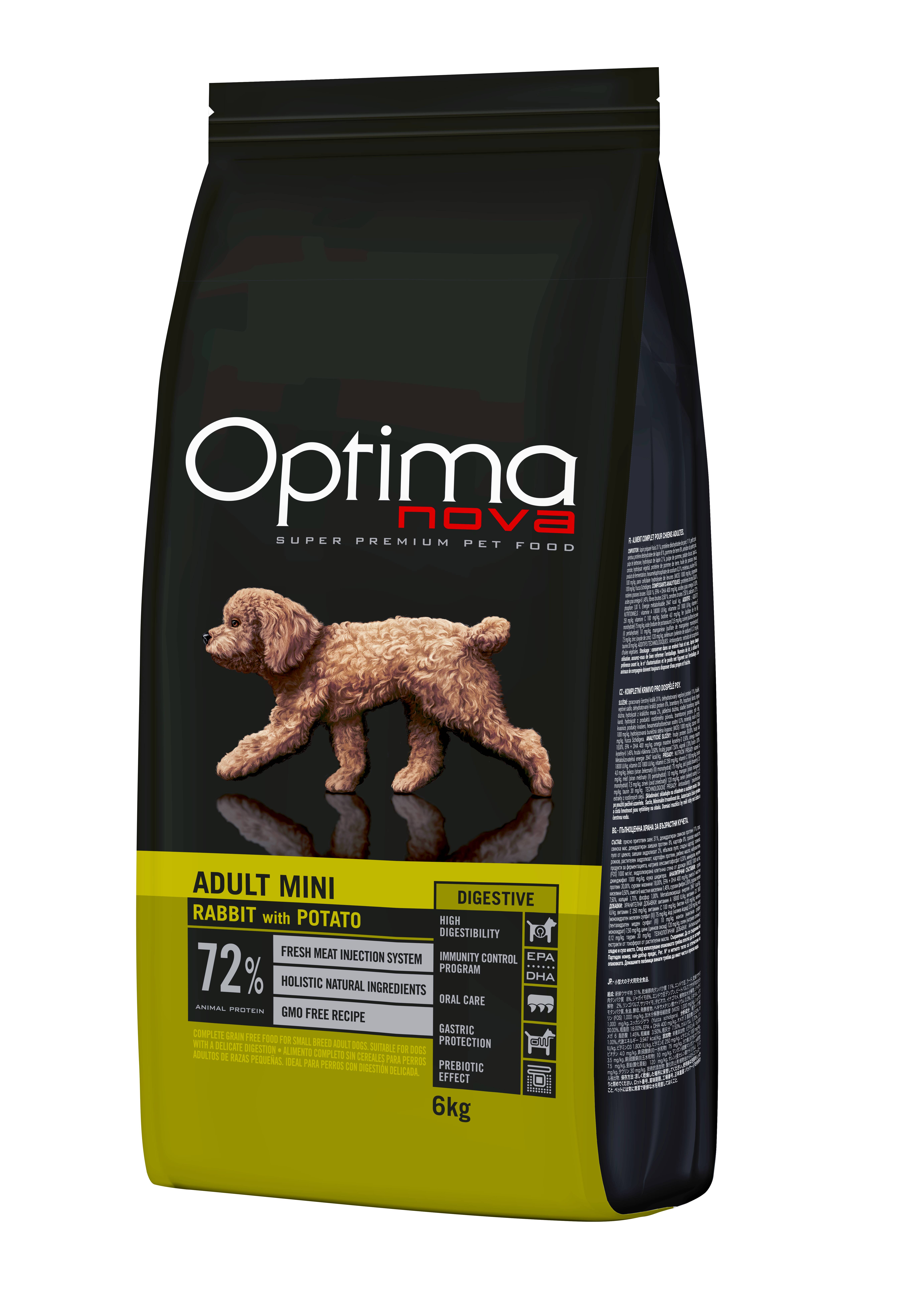 OPTIMA NOVA ADULT MINI DIGESTIVE RABBIT 6 KG