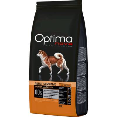 OPTIMA NOVA ADULT SENSITIVE SALMÓN GRAIN FREE 2KGR