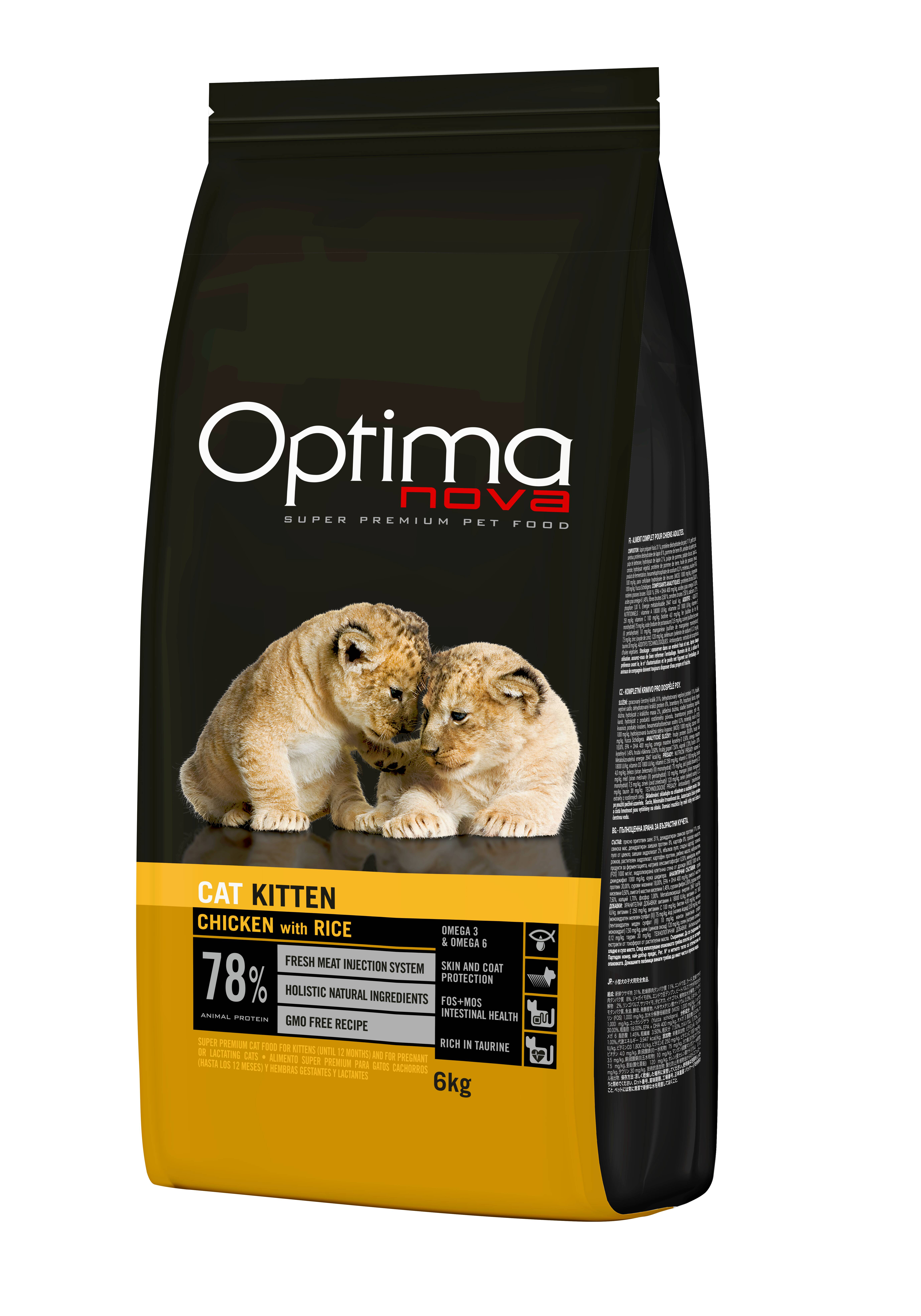 OPTIMA NOVA CAT KITTEN 6KGR