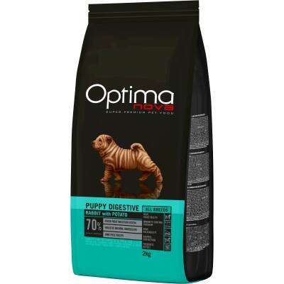 OPTIMA NOVA PUPPY DIGESTIVE RABBIT 2KGR.