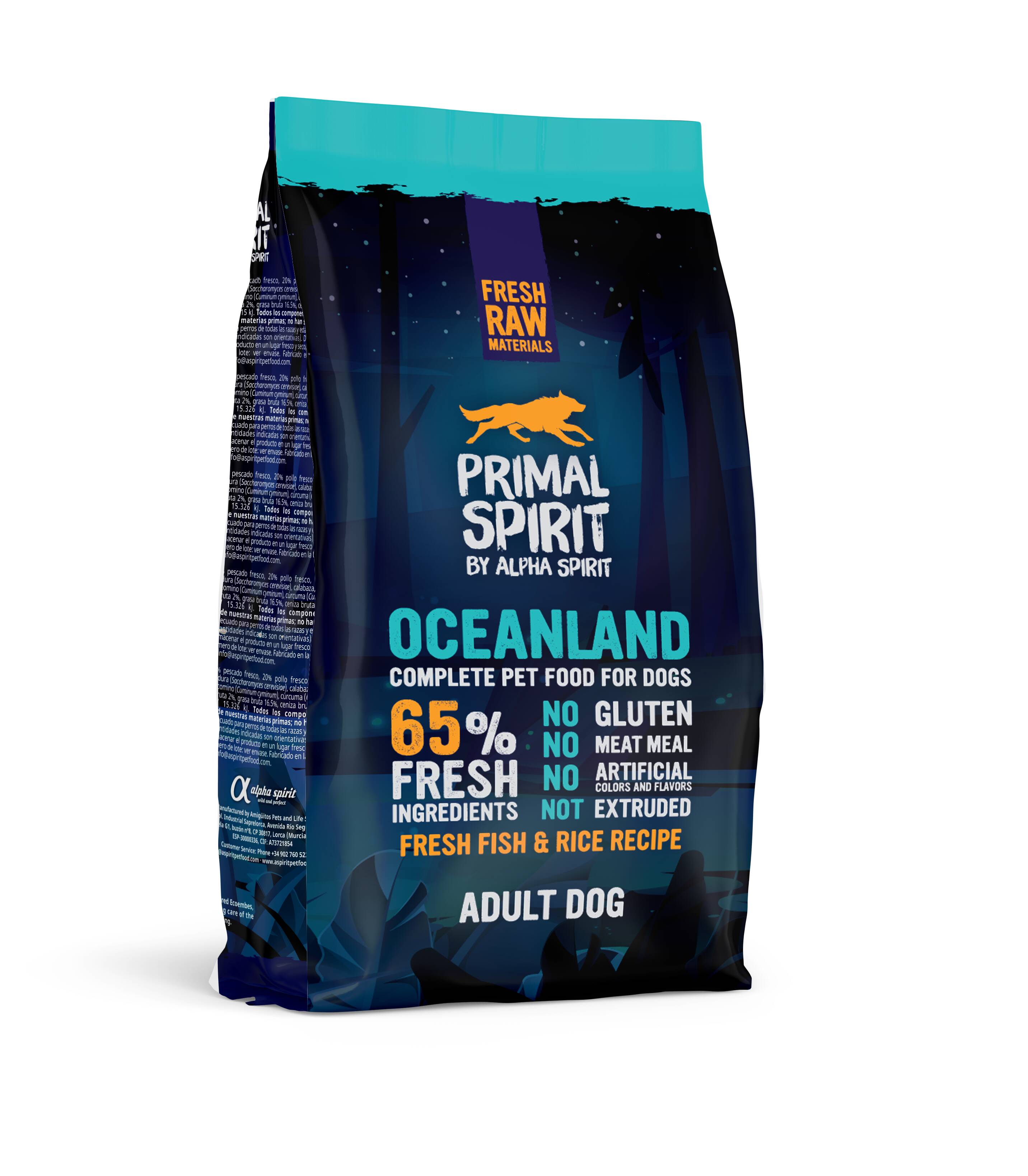 Primal 65% Oceanland Dog Food 1 kg