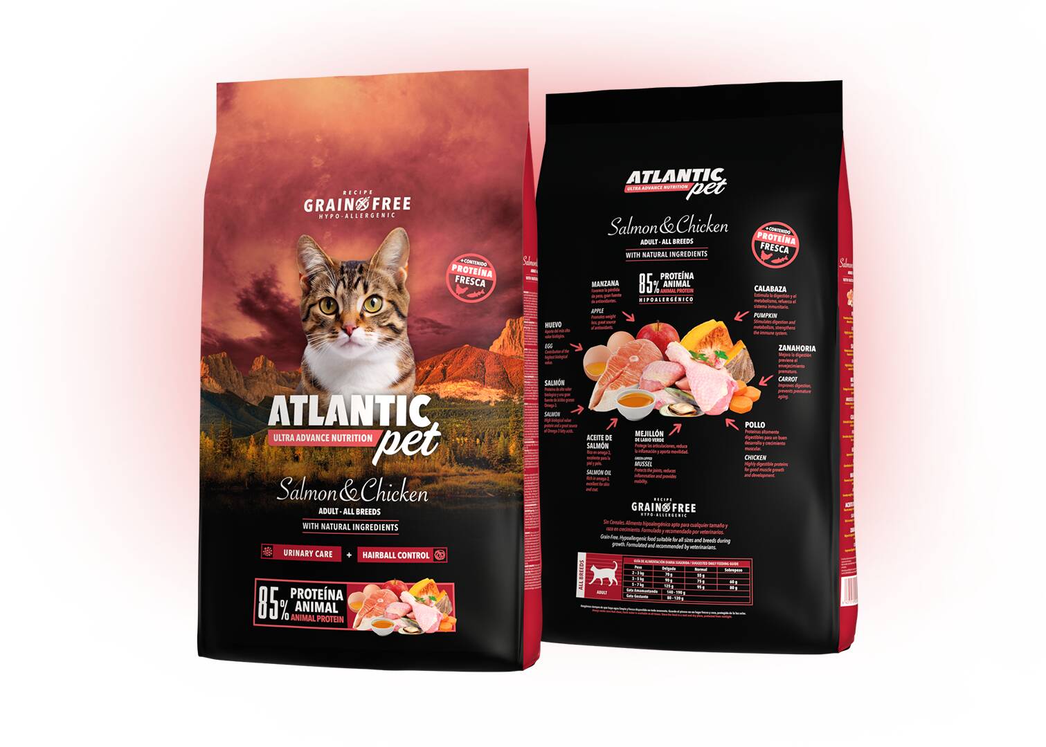 ATLANTICPET ULTRA PREMIUM GRAIN FREE CAT CHICKEN ADULT 6 KILOS