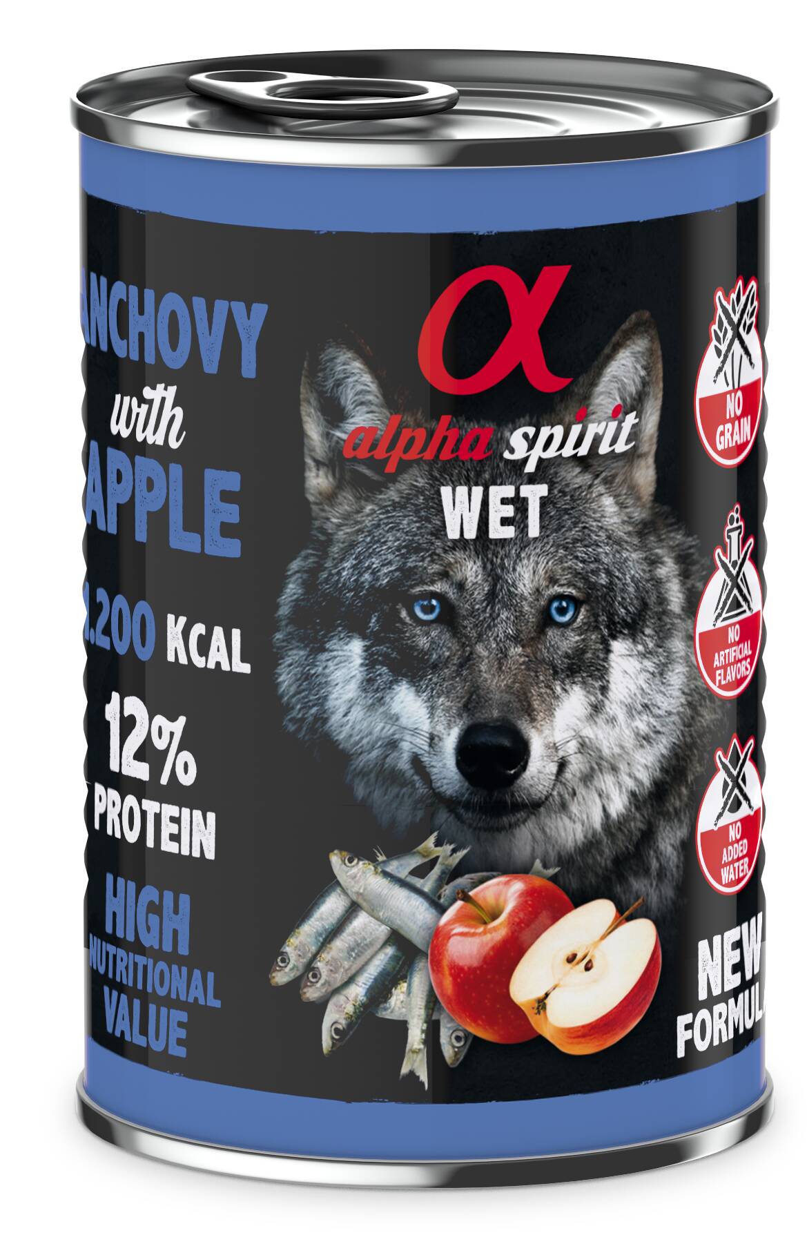 A.S. Anchovy with red apple 400 gr (6 uds)