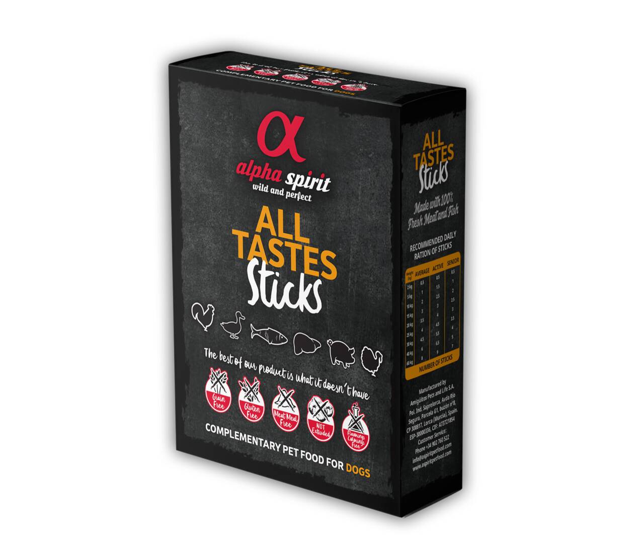 A.S. ALL 6 Tastes in one Sticks Ristra MIXBOX - (6 sabores x 4 uds)