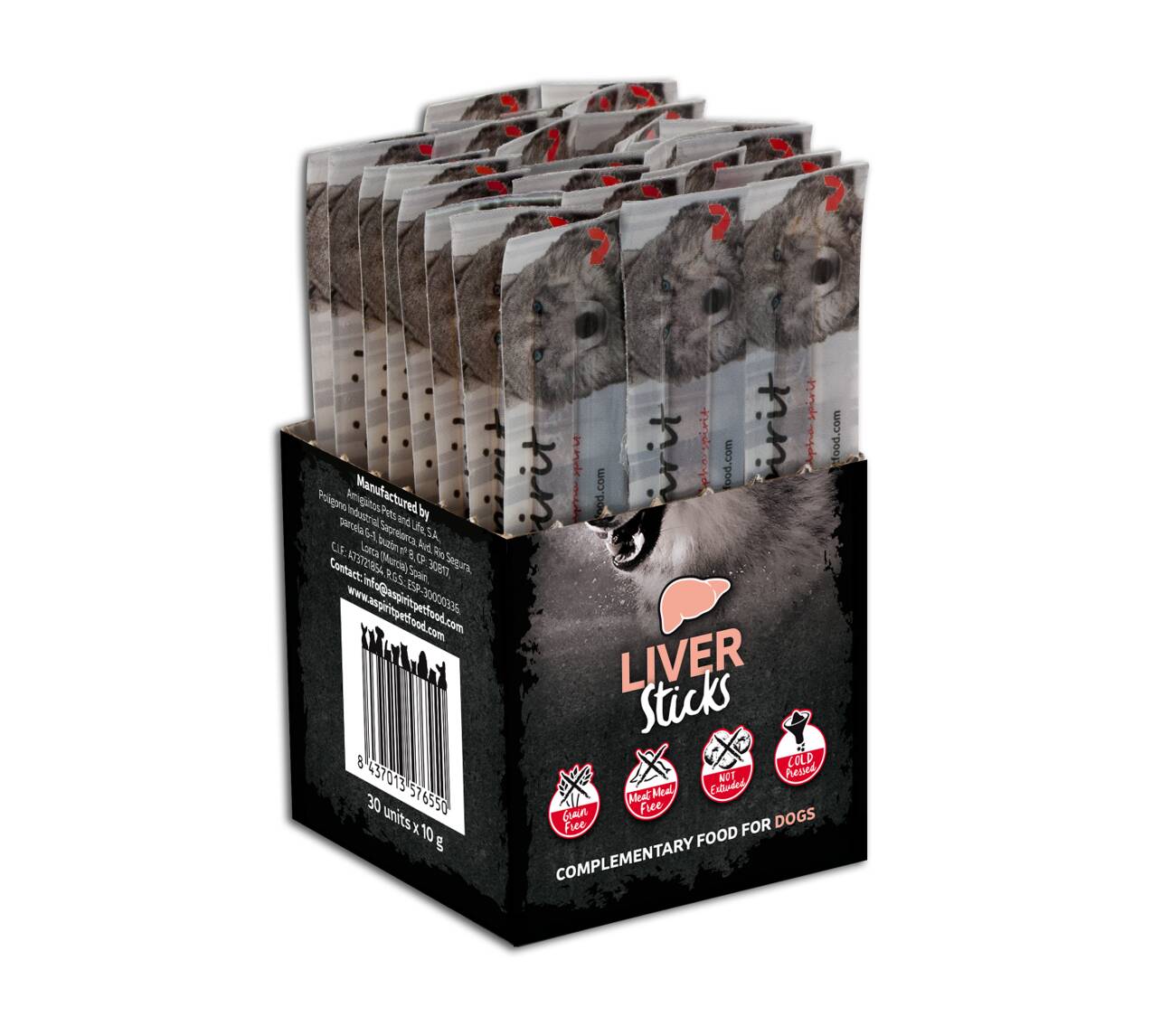 A.S. Liver Sticks 30 unid.