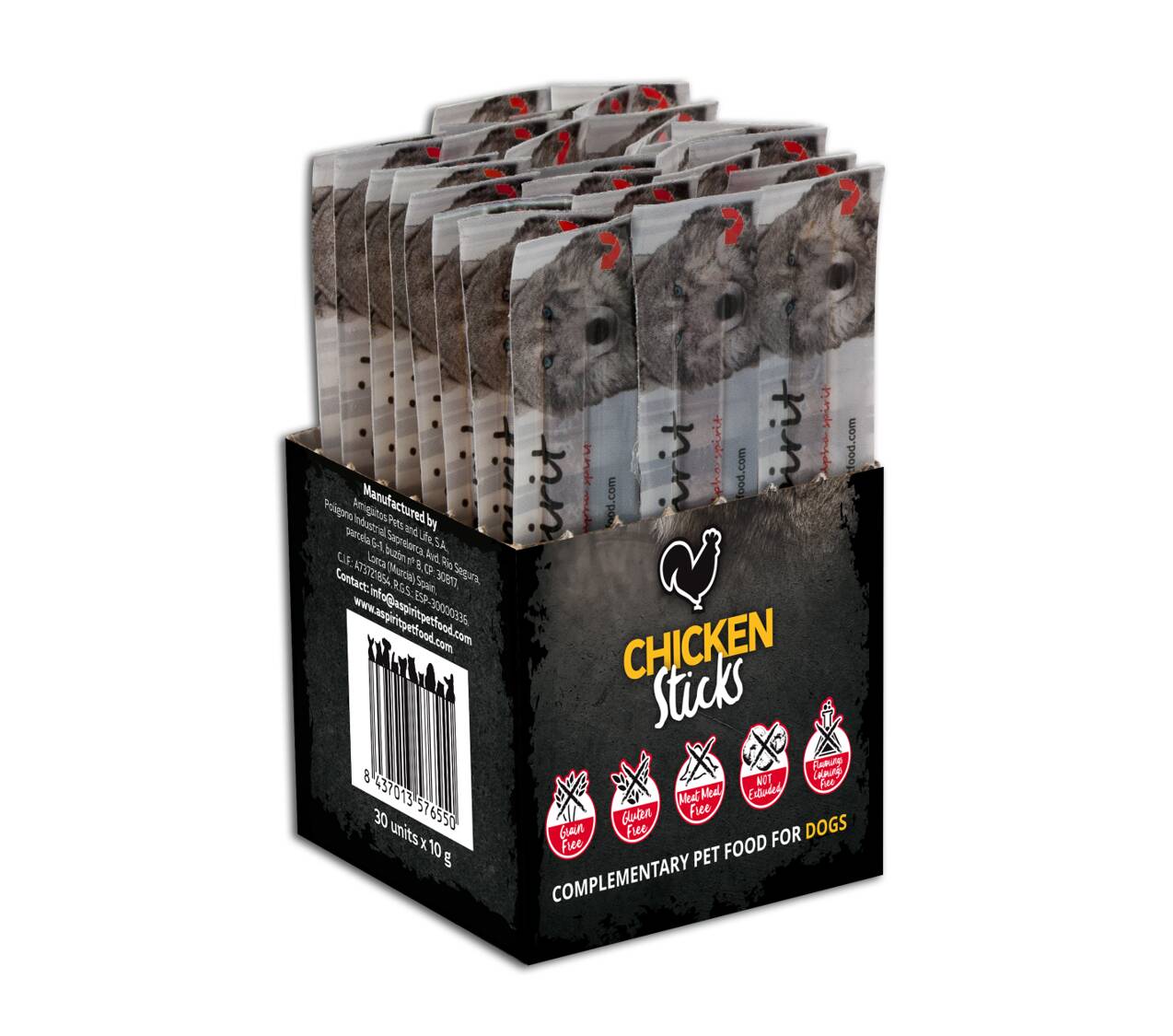 A.S. Chicken Sticks 30 unid.