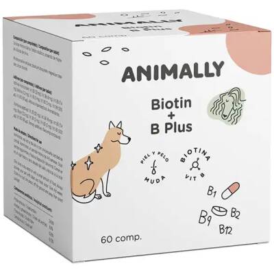 ANIMALLY BIOTIN + B PLUS 60 UDS