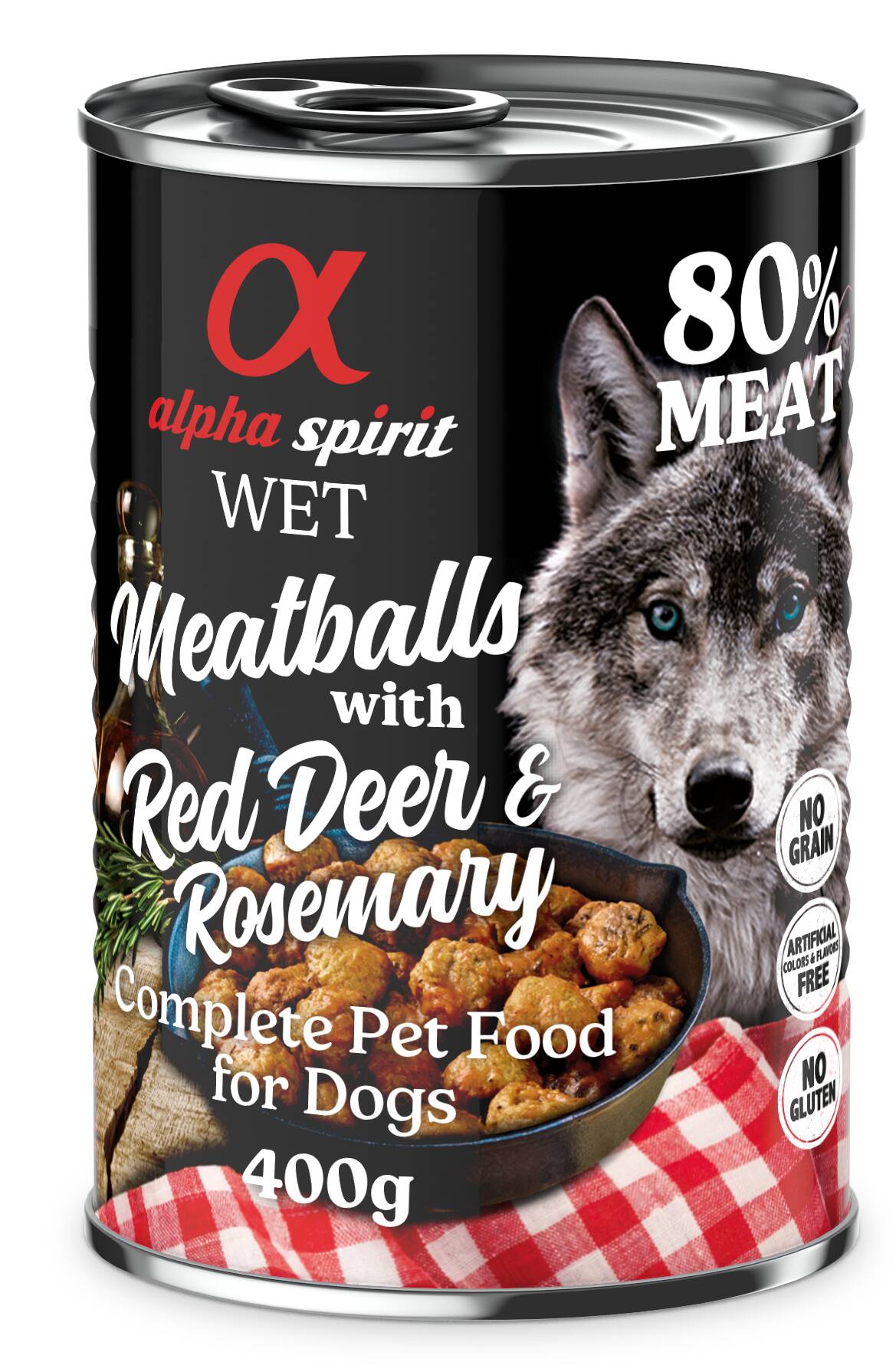A.S. Deer with rosemary Meatballs 400 gr (6 uds)