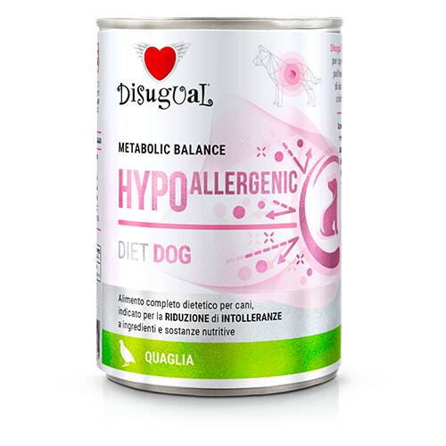 *HYPOALLERGENIC* QUAIL DISUGUAL DIET DOG CANNED DOG FOOD 400GR