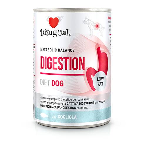 DIGESTION LOW FAST WHITE FISH DISUGUAL DIET DOG CANNED DOG FOOD 400GR