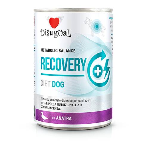 RECOVERY DUCK DISUGUAL DIET DOG CANNED DOG FOOD 400GR
