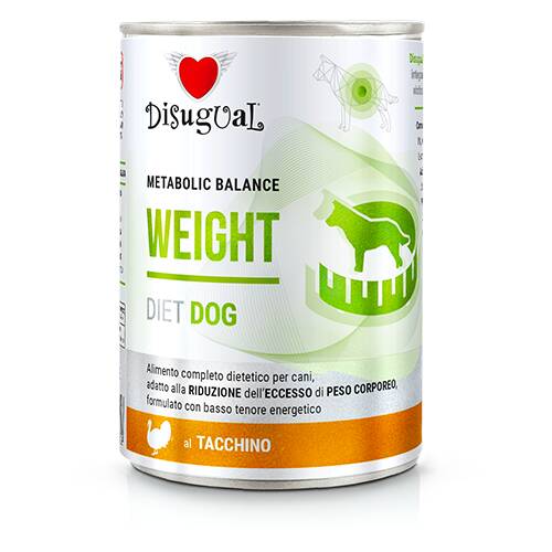 WEIGHT TURKEY DISUGUAL DIET DOG CANNED DOG FOOD 400GR