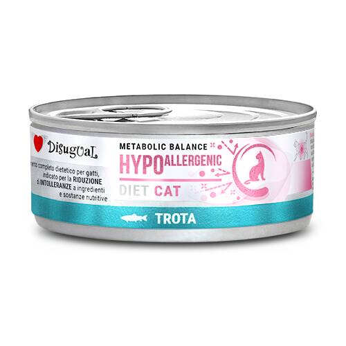 HYPOALLERGENIC TROUT DISUGUAL DIET CAT CANNED CAT FOOD 85GR