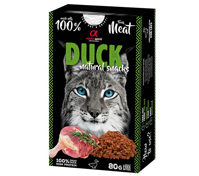 A.S. Naturals cats duck 80g