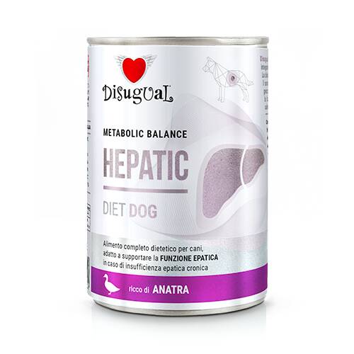 HEPATIC DUCK DISUGUAL DIET DOG CANNED DOG FOOD 400GR
