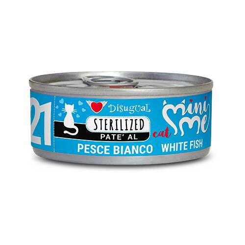DISUGUAL MINI-ME - STERILIZED WHITE FISH 85 GR (Nº21)