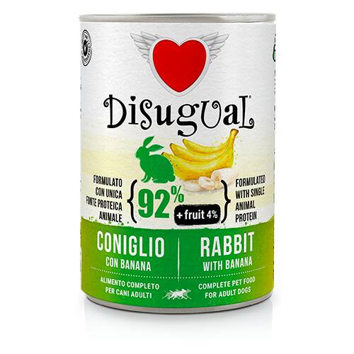 DISUGUAL RABBIT WITH BANANA 400 GR