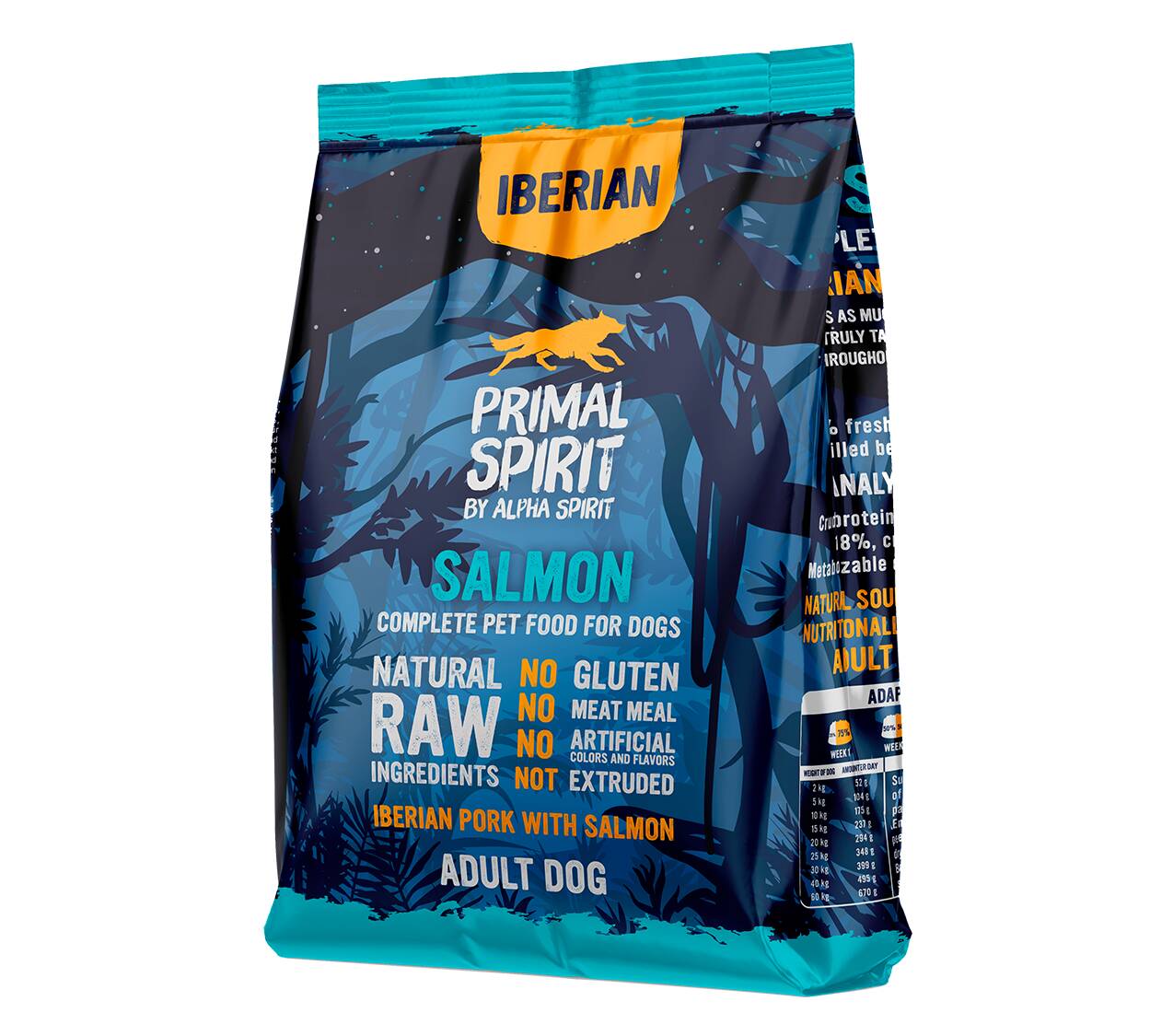 "Iberian" Salmon dog food 1 kg