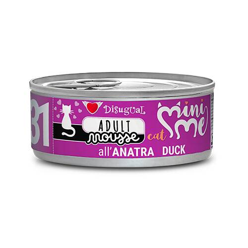 MINI-ME CANNED CAT FOOD DUCK 85GR Mousse-Nº31