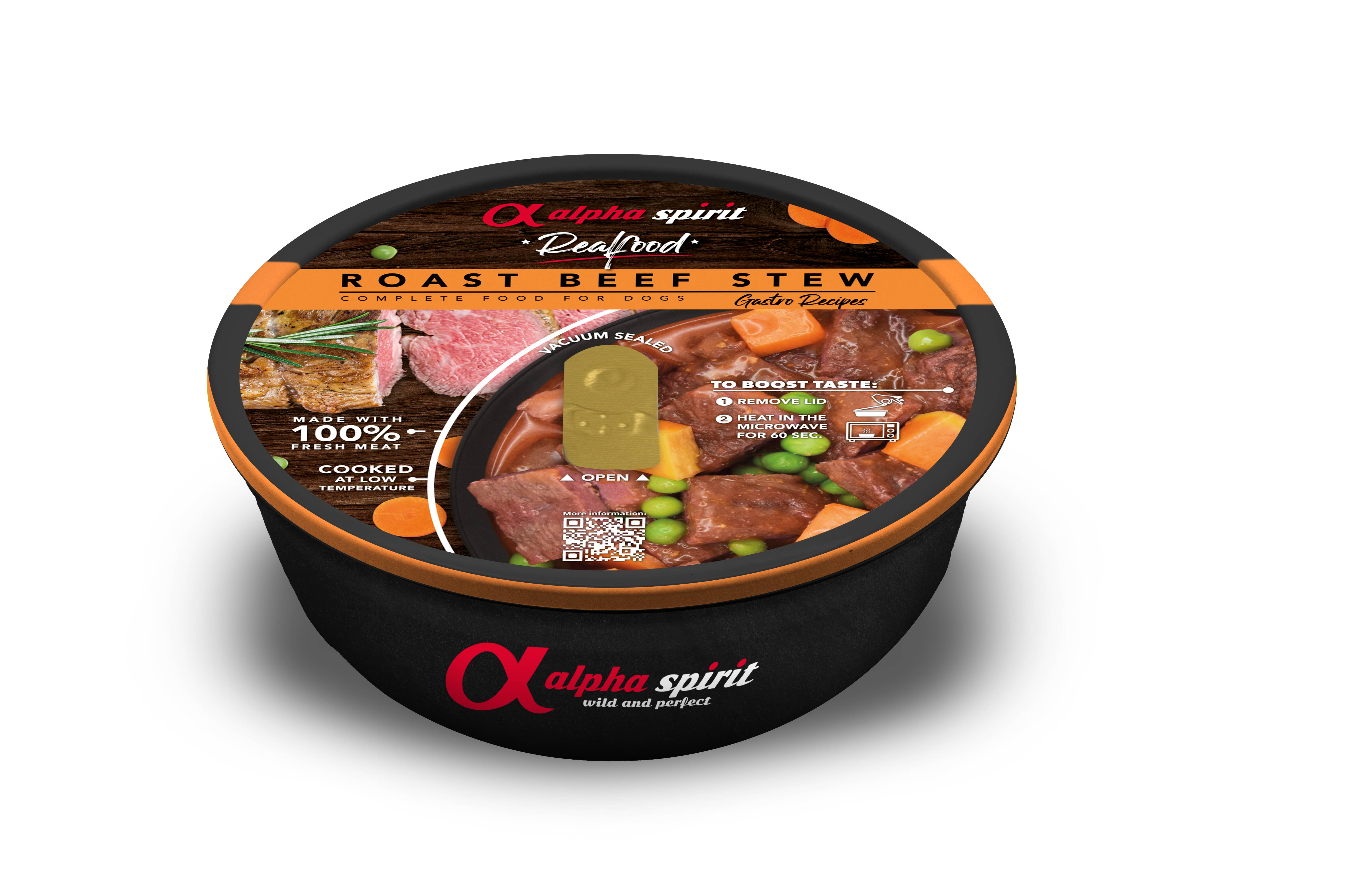 A.S. Real Food Beef 280 g (9 uds x caja)