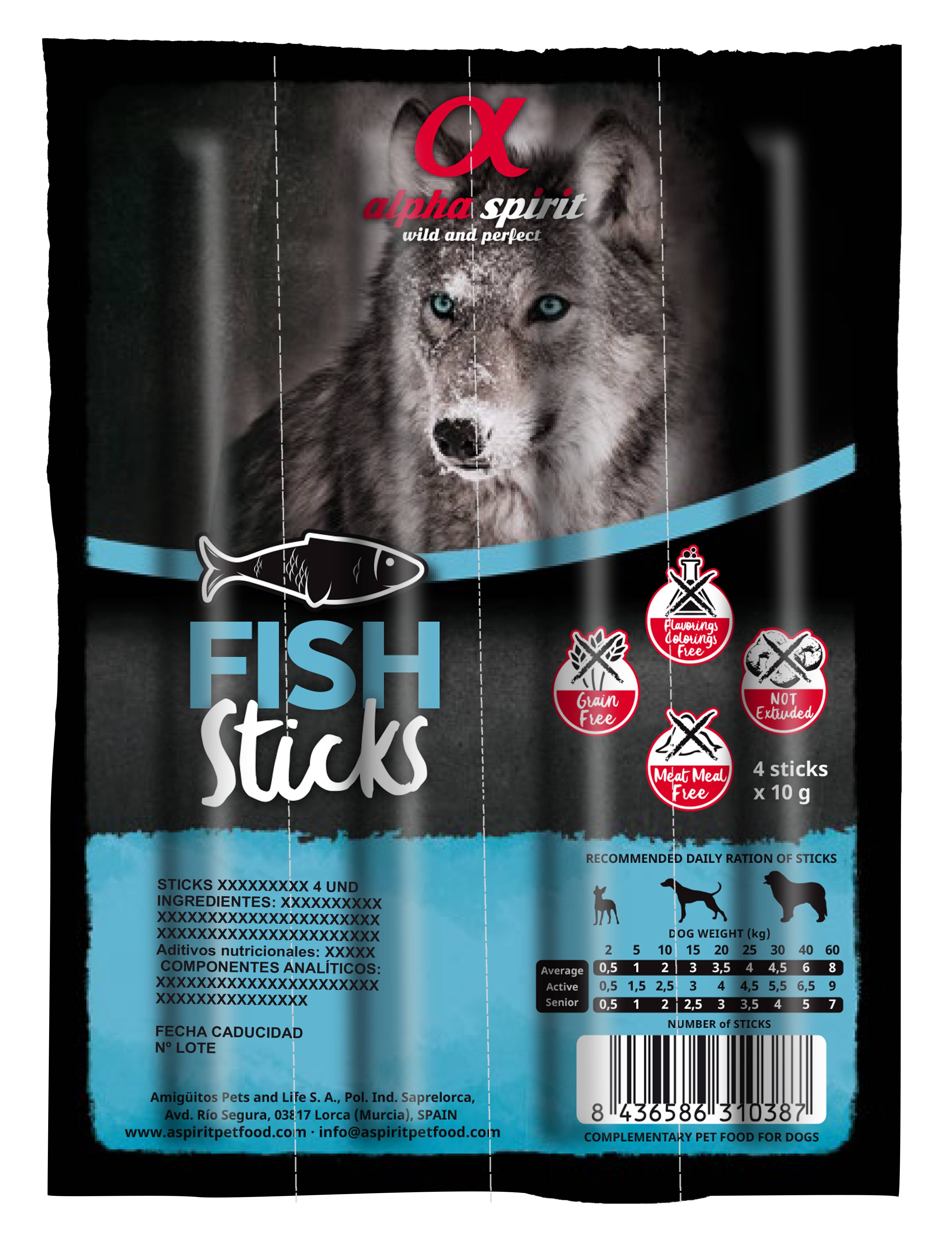 A.S. Fish Sticks Ristra (4 units x 16 pack)