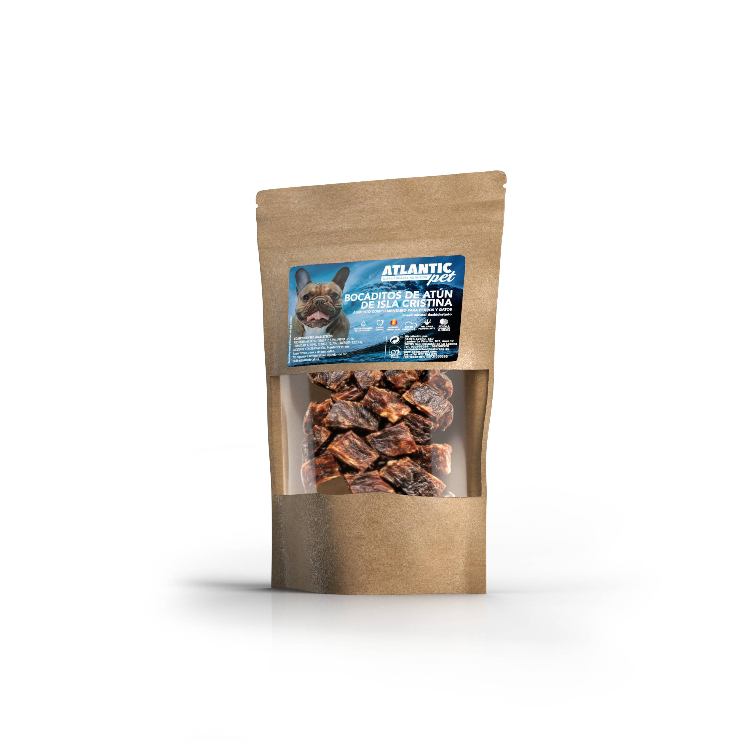 ATP Bocaditos de atún deshidratados 60 gr