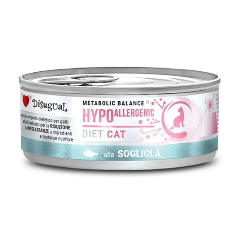 *HYPOALLERGENIC* SOLE DISUGUAL DIET CAT CANNED CAT FOOD 85GR