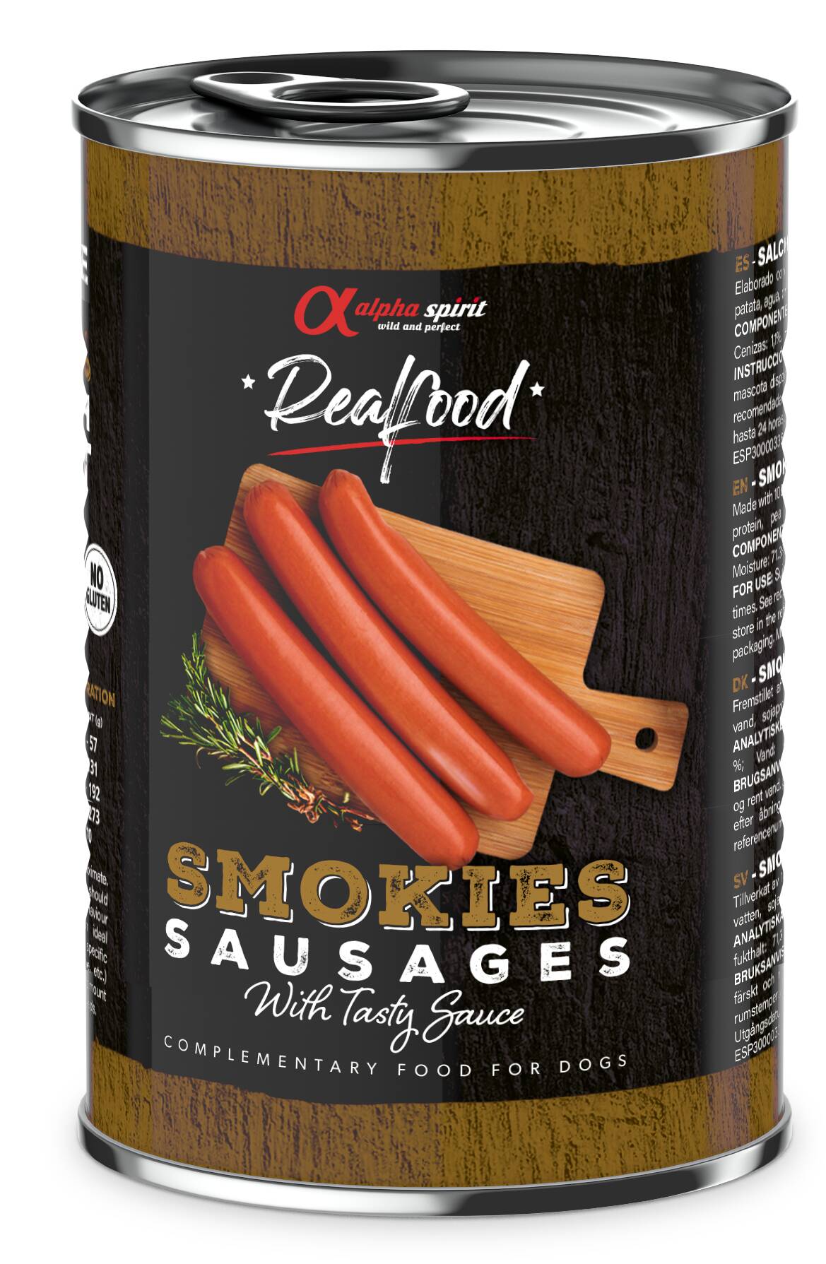 A.S. Frankfurt Sausages for Dogs 400gr (6 uds)