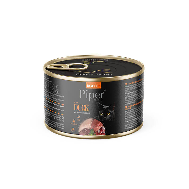 PIPER CAT WITH DUCK 12x185 g