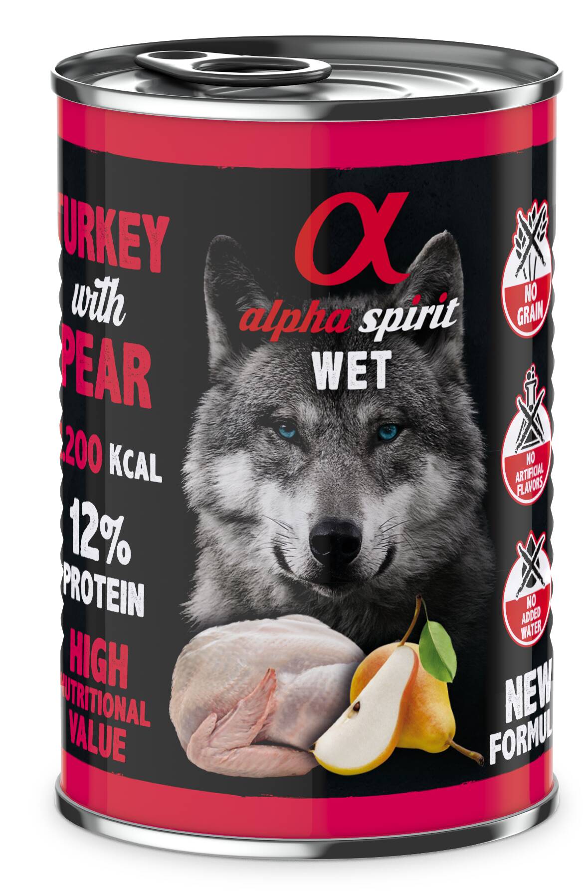 A.S. Turkey with pear 400 gr (6 uds)